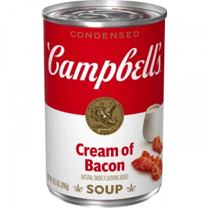 Sopa de crema de tocino (Campbell’s Condensed Cream of Bacon Soup)