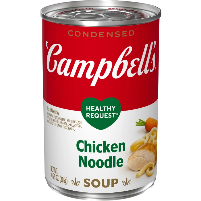 Sopa de pollo y tallarines Healthy Request® (Healthy Request® Chicken Noodle Soup)