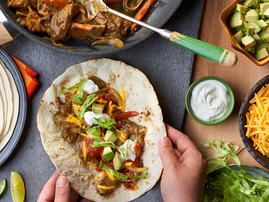 Fajita Beef Potato Topper - Pace Foods