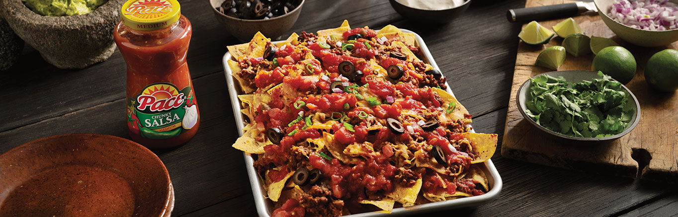 Loaded Ground Beef Nachos - Carlsbad Cravings