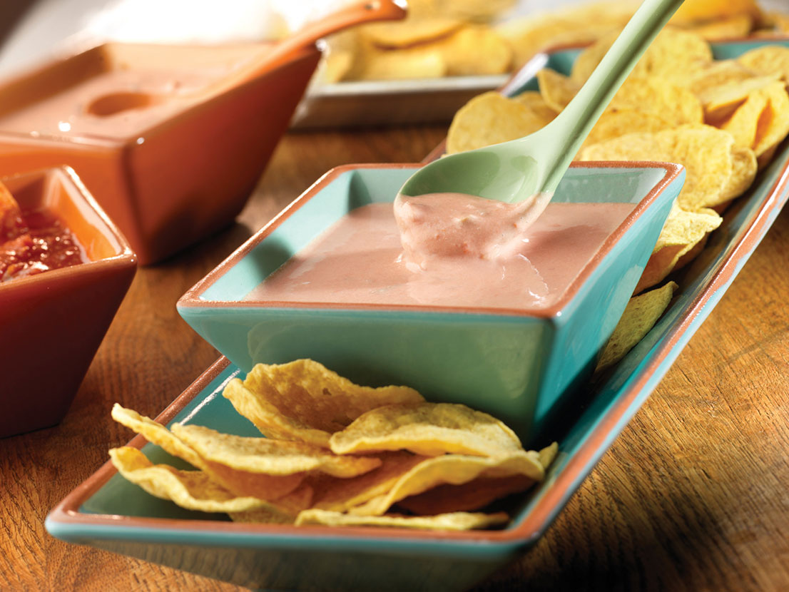 Layered Chili Cheese Dip Pace Foods