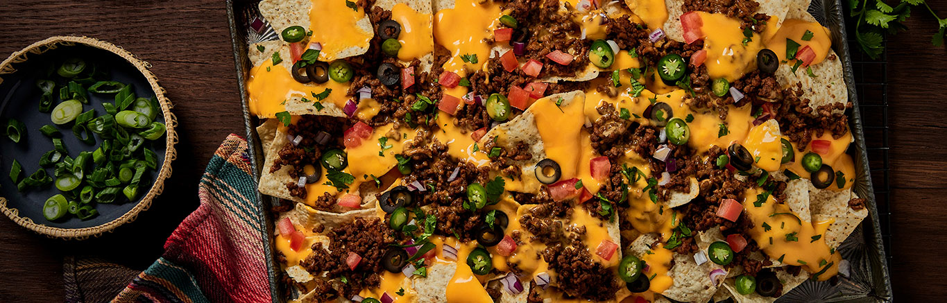 Loaded Skillet Nachos - Diary of A Recipe Collector