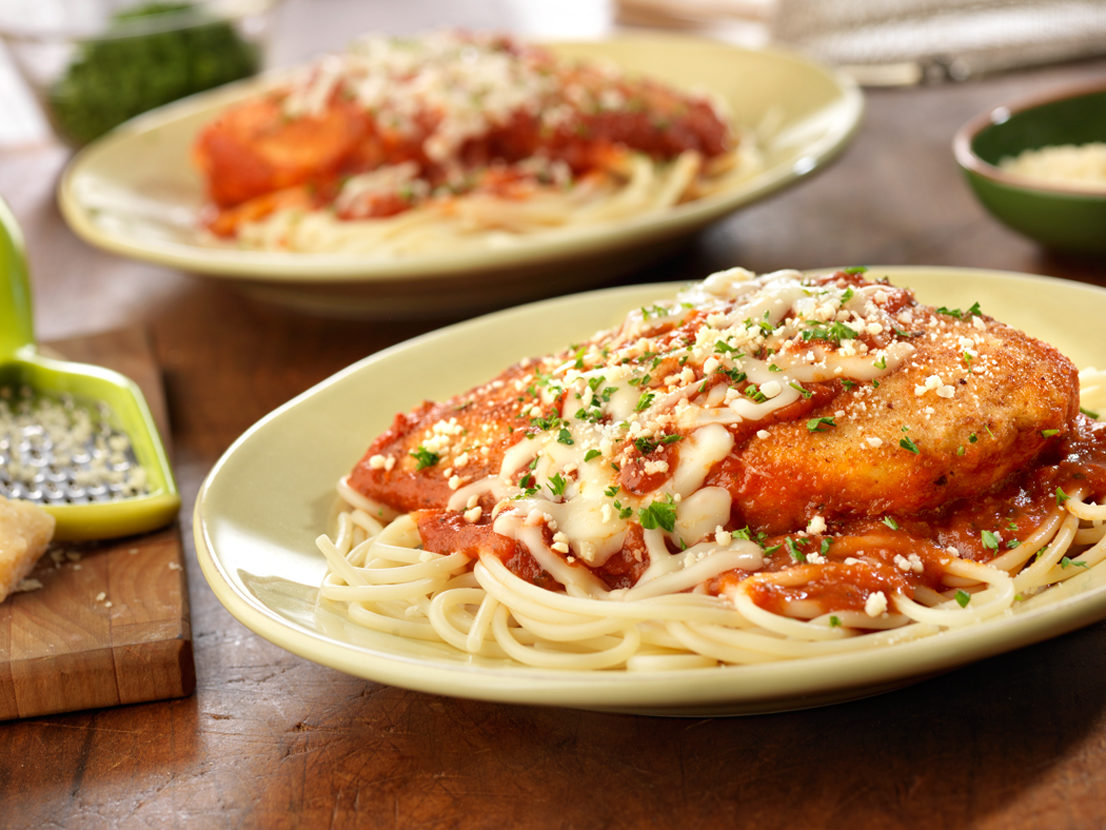 3 Step Easy Skillet Chicken Parmesan Prego Pasta Sauces