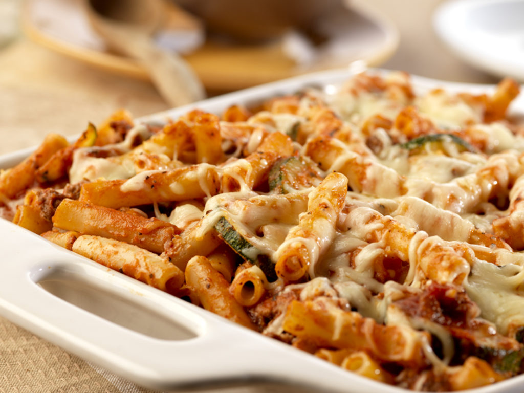 Three Cheese Baked Ziti With Spinach Prego® Pasta Sauces