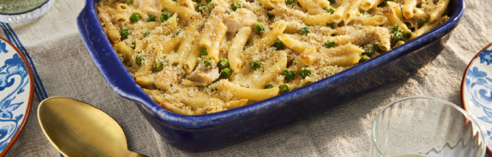 Easy Baked Chicken Alfredo Casserole Prego® Sauces