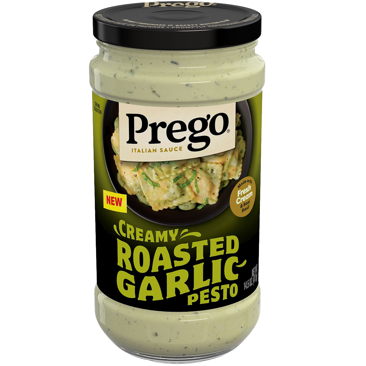 Creamy Roasted Garlic Peso Sauce | Prego® Sauces