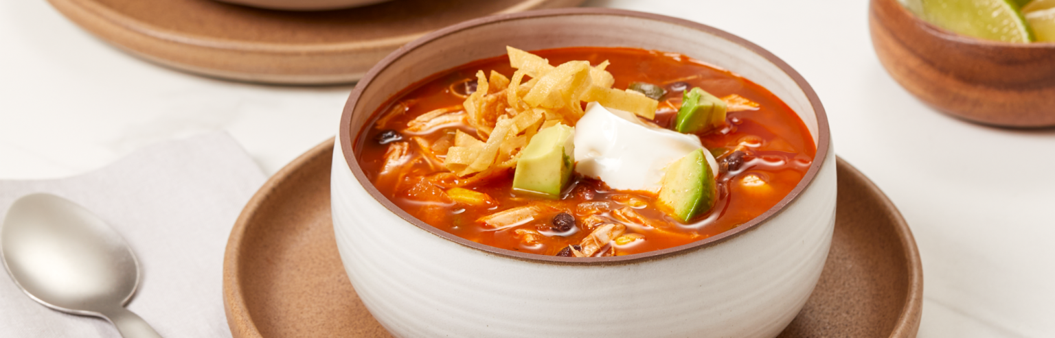 Hearty Chicken Tortilla Soup - Swanson