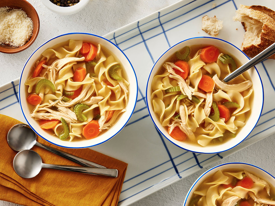 Organic Chicken Noodle Soup (No Salt Added), 14.5 oz at Whole