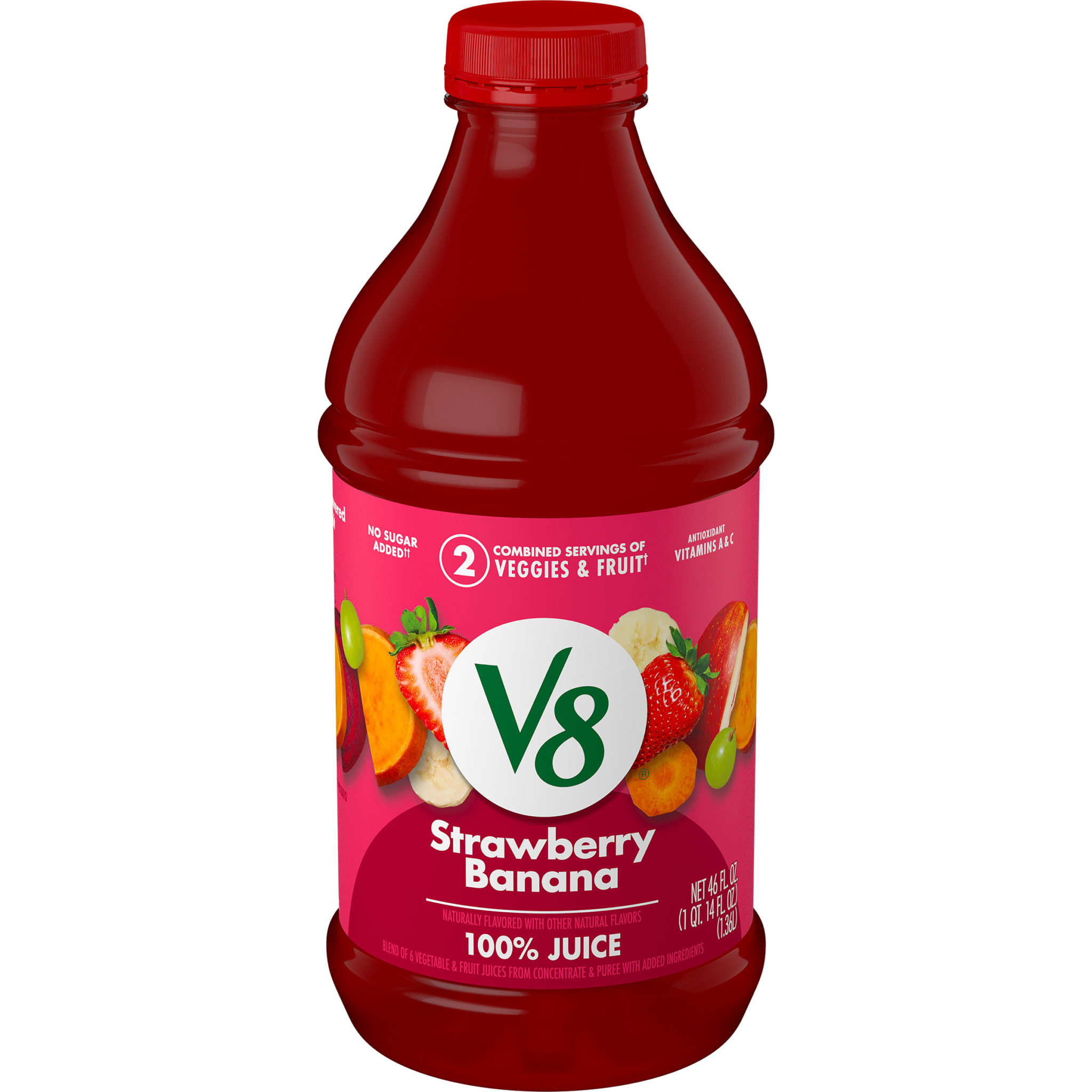 V8 Fruit Juice Nutrition Label