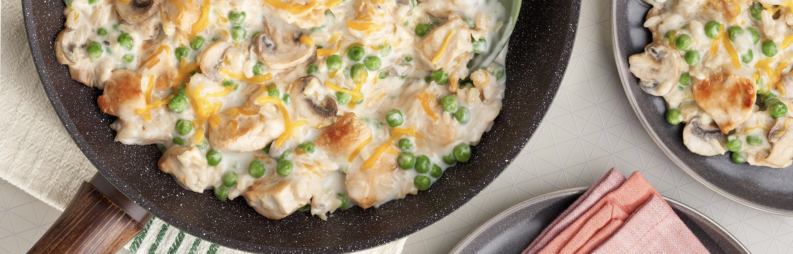 Cheesy Chicken Skillet Campbell Soup Company