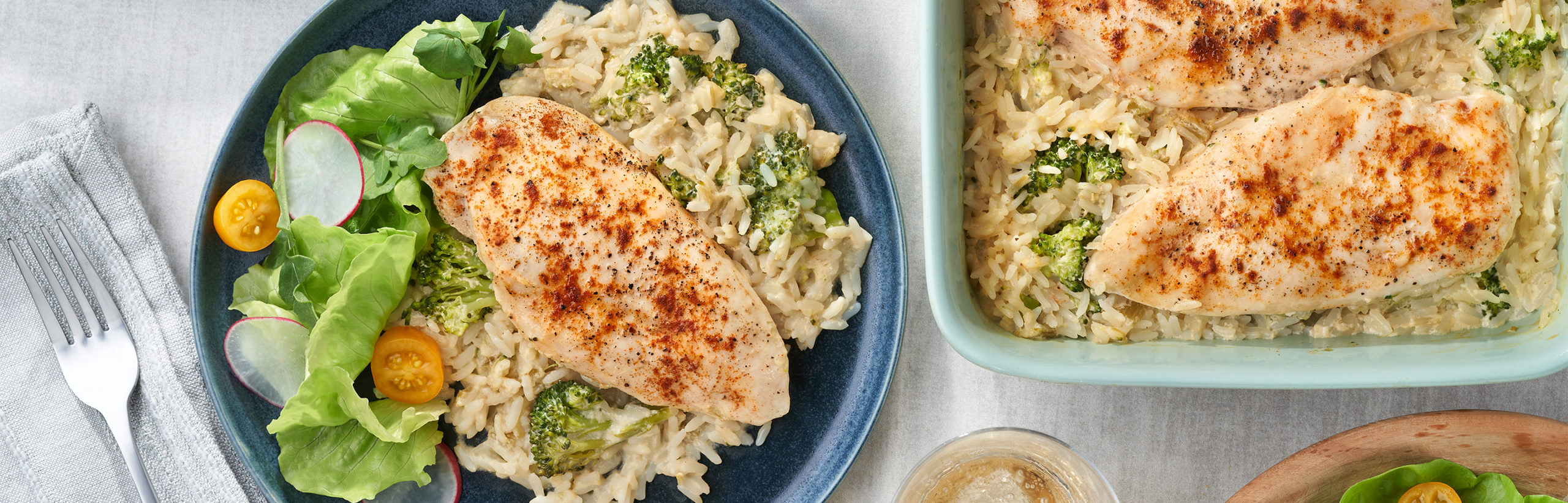 Baked Chicken Broccoli Rice Campbell Soup Company