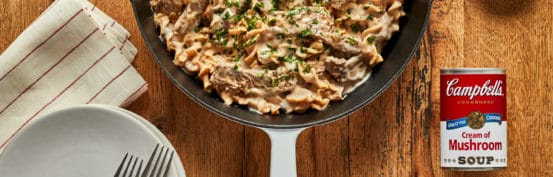 Easy One-Pot Beef Stroganoff - Campbell Soup Company