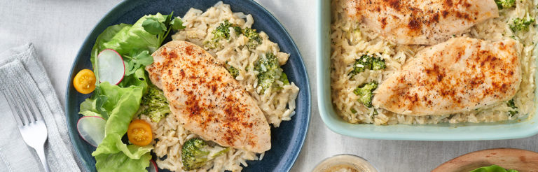 Baked Chicken, Broccoli & Rice | Campbell's® Recipes