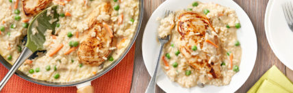 Chicken & Roasted Garlic Risotto | Campbell's® Recipes