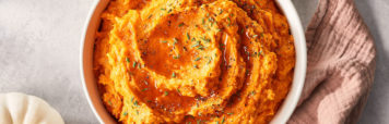 Hot Honey Mashed Sweet Potatoes | Campbell’s® Recipes