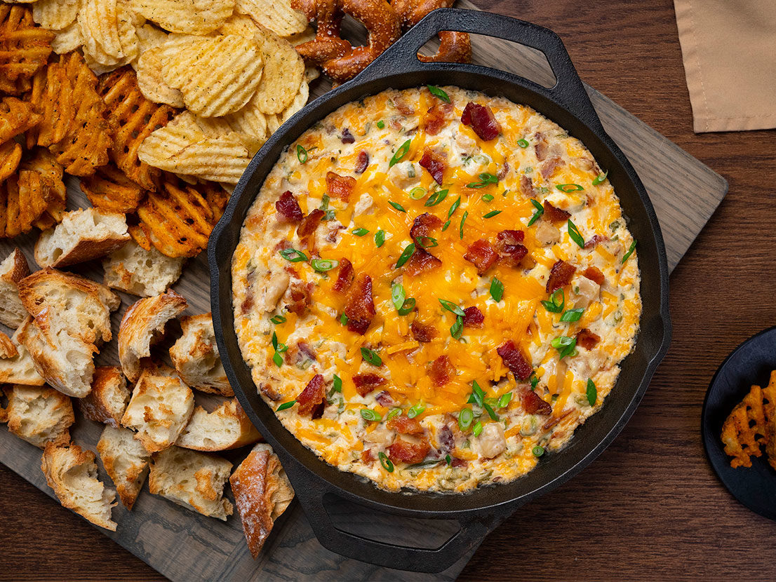 Baked Potato With Cheddar And Bacon Bits Soup The Campbells Company 8470