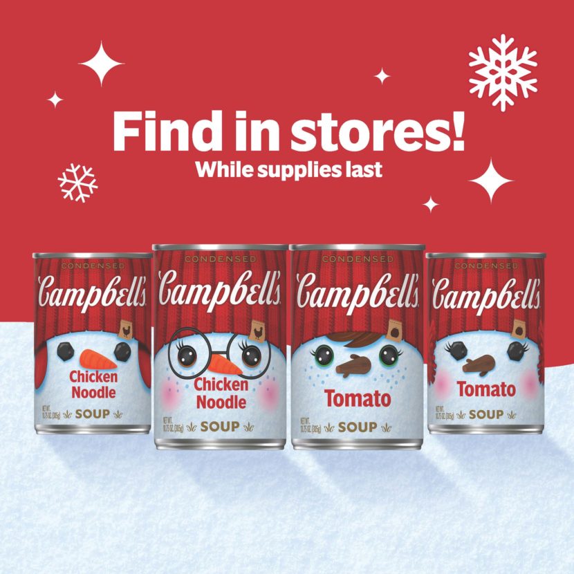 Campbells® Snowman Can Campbell Soup Company 8292